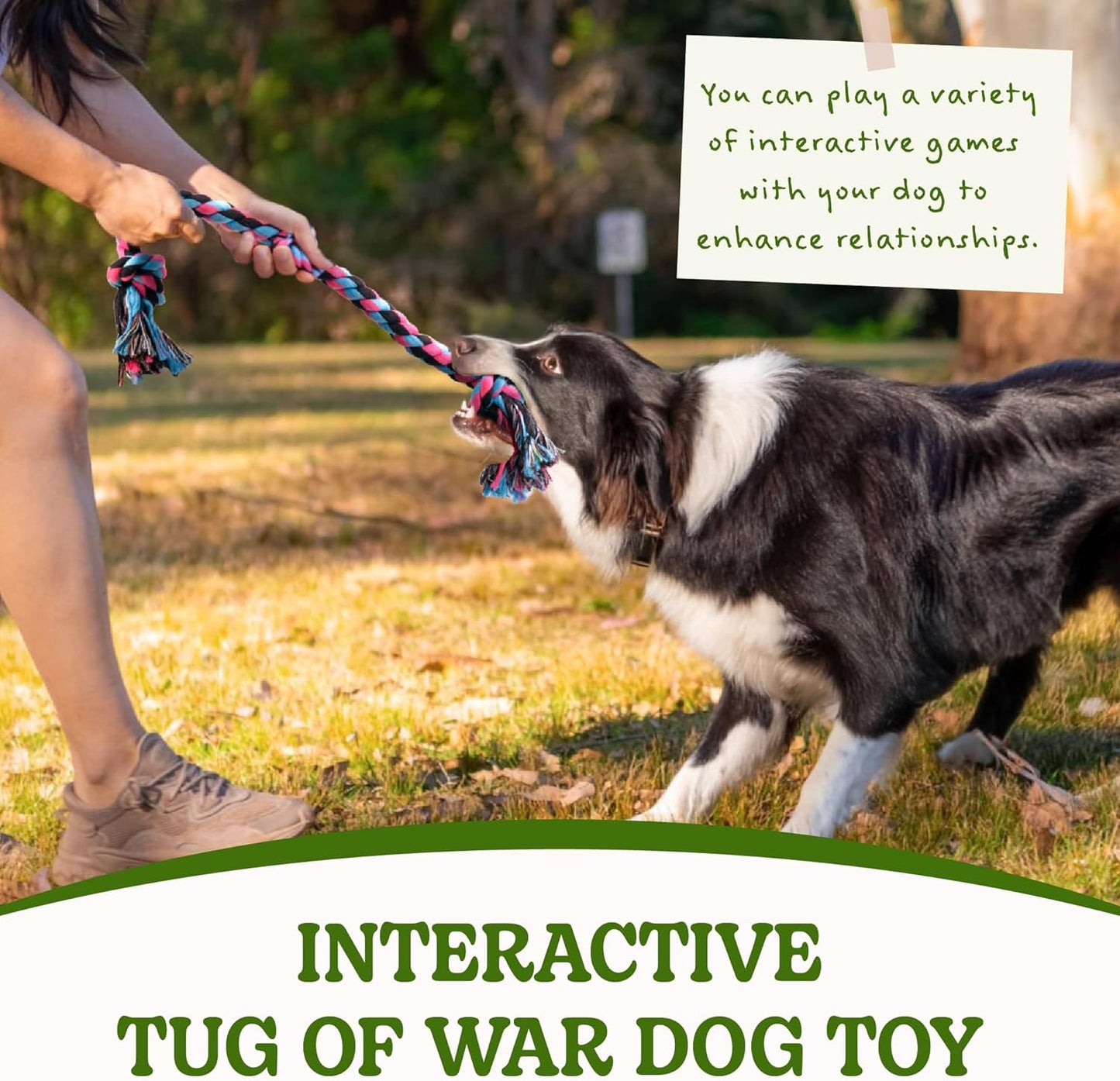 Dog Rope Toy for Large Dogs, Heavy Duty Dog Chew Toys for Aggressive Chewers, In