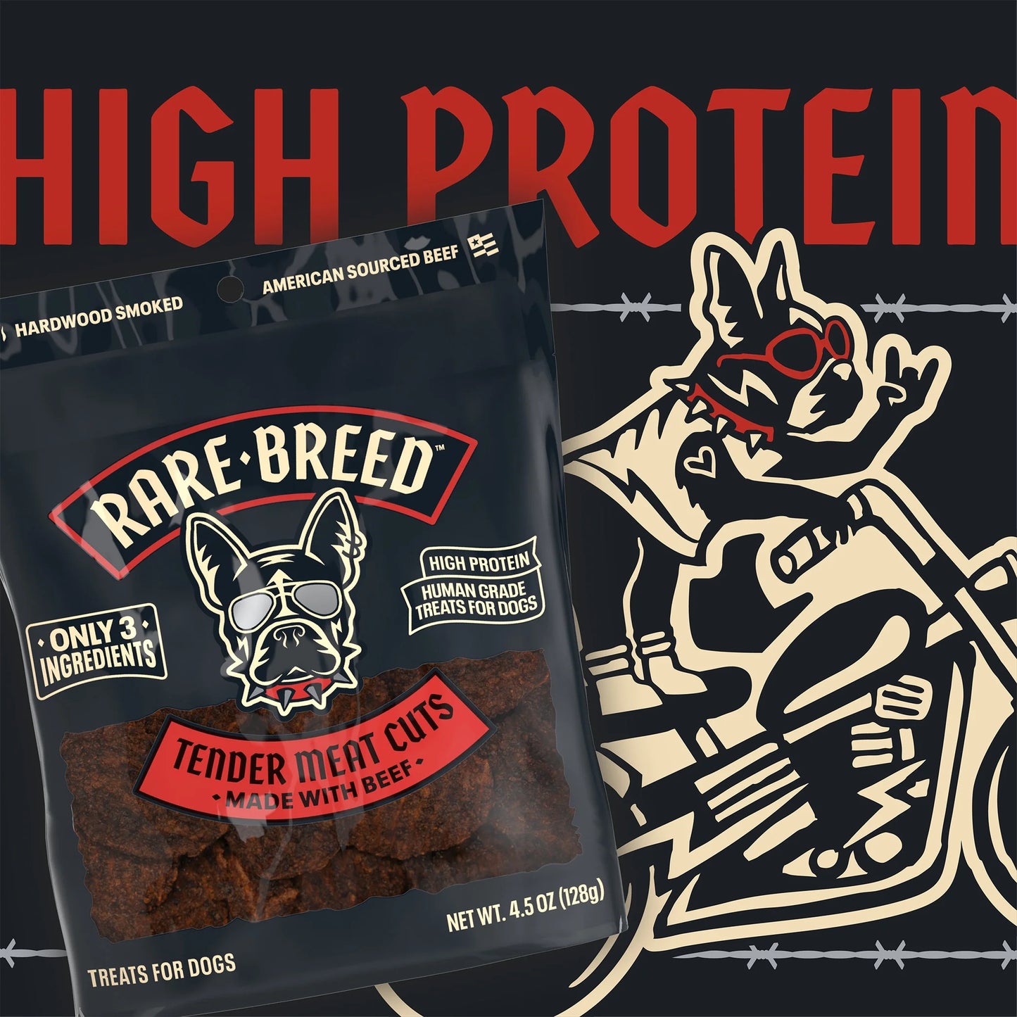 Tender Meat Cuts, Made with Beef, 4.5 Ounce