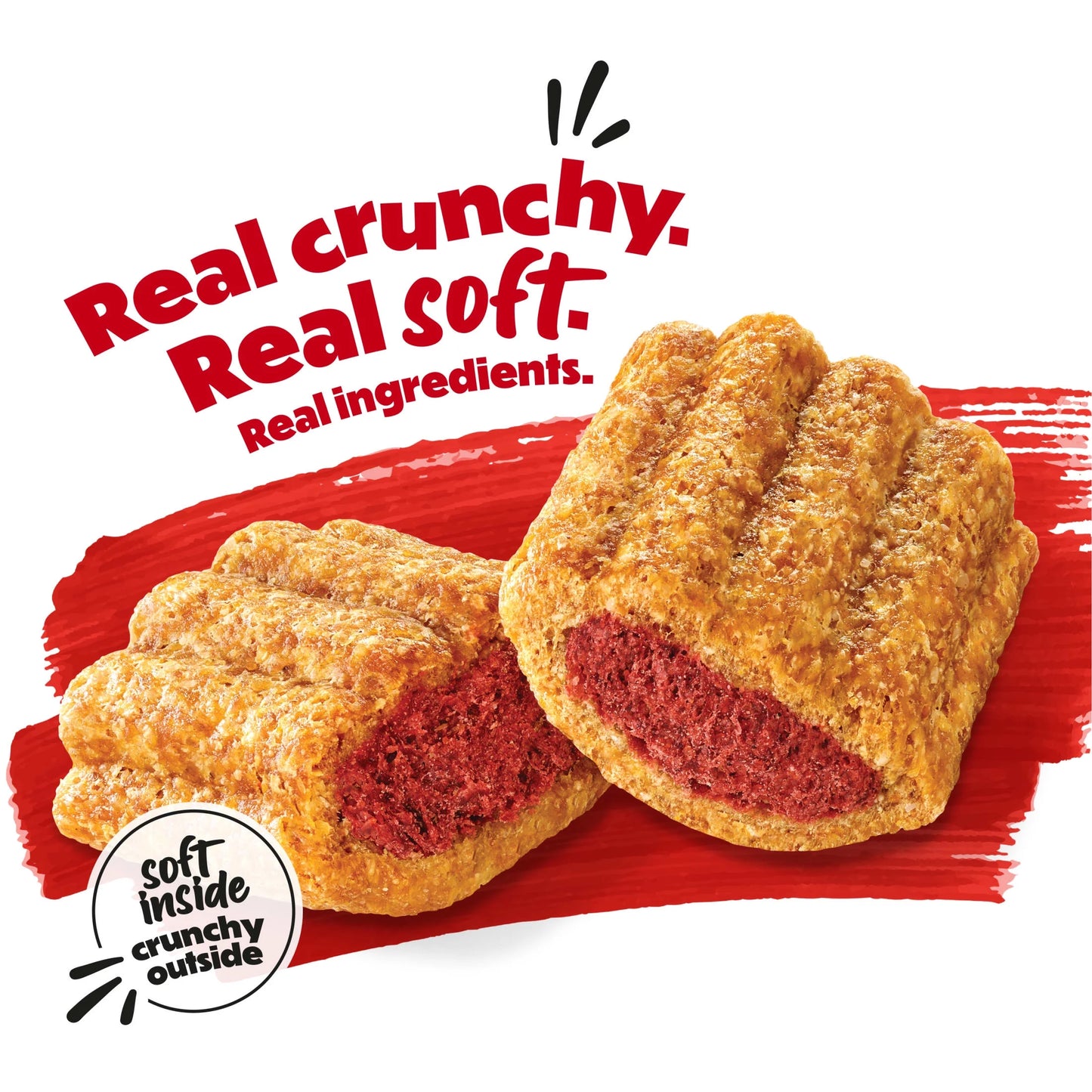 (2 Pack) Baked Delights Hugs with Real Beef and Cheese Oven Baked Dog Treats