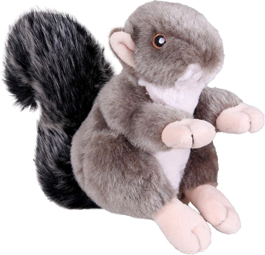 Smartpetlove Snuggle Puppy Tender-Tuffs Nature - Realistic Stuffed Dog Toy - Large Plush Squirrel Tough Dog Toy with Puncture Resistant Squeaker